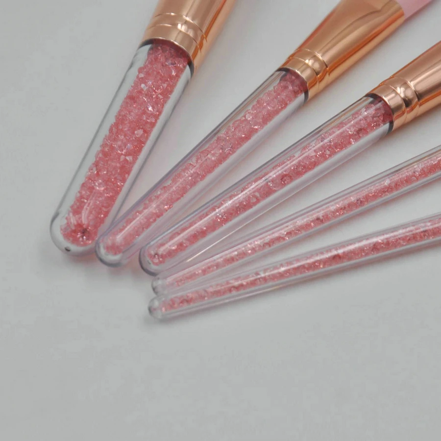 new cosmetic tool Top end quality makeup brush set ready to ship low MOQ good makeup beauty brush with cosmetic bag