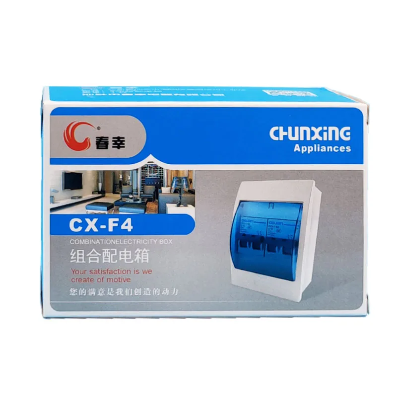 Chunxing Enclosure Electrical Equipment & Supplies ABS Power Distribution Box Transparent Protection Circuit Breaker Box