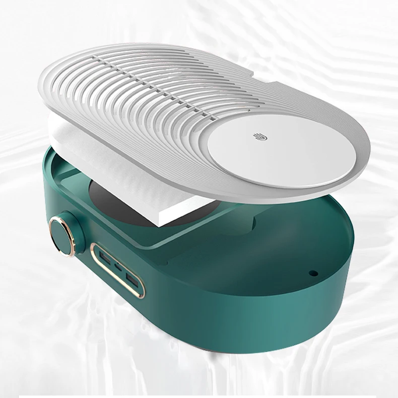 Wholesale Multifunctional rechargeable nail Dust Collector Manicure Tool Nail Art Vacuum Cleaner