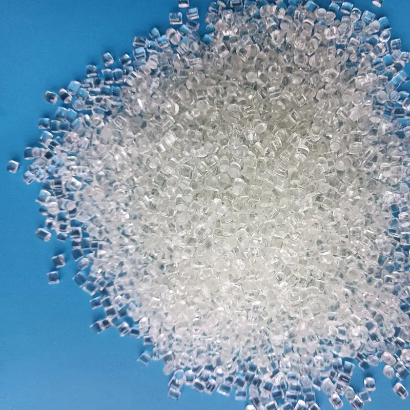 Grs Certified Semi-Matte Chemical Method for Recycling Recycled Pet Bottle Grade Chips for Cosmetic Bottles PET Resin