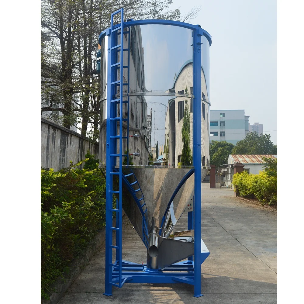 CE Good Price Automatic High Speed dryer function Plastic Granules Vertical  Mixer