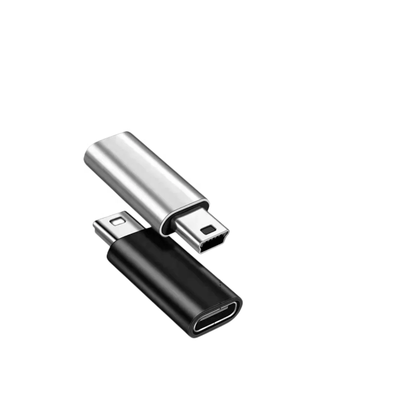 Aluminum Mini Usb 2.0 Mini B Male To Type C Usb C Usb-c Female Converter Adapter