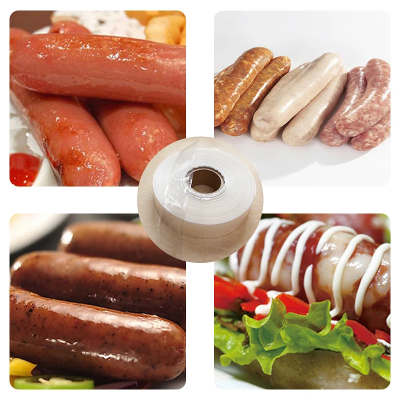 5 метров пищевой корпусов для колбасы шириной 50 мм основа для алюминиевые штранг-прессования машина для хот-догов пластиковый корпус несъедобные обсадных труб
