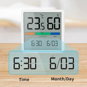Цифровой гигрометр, комнатный термометр, измеритель температуры и влажности, комнатный термометр