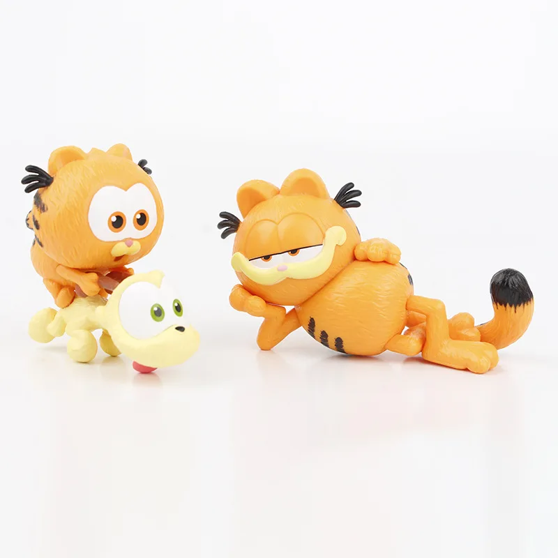 Zealed 6 Pieces/Set Exotic ExoticShorthair Gaffey Cat Collection PVC Model Action Figure Cartoon Cute Doll Toys Wholesale