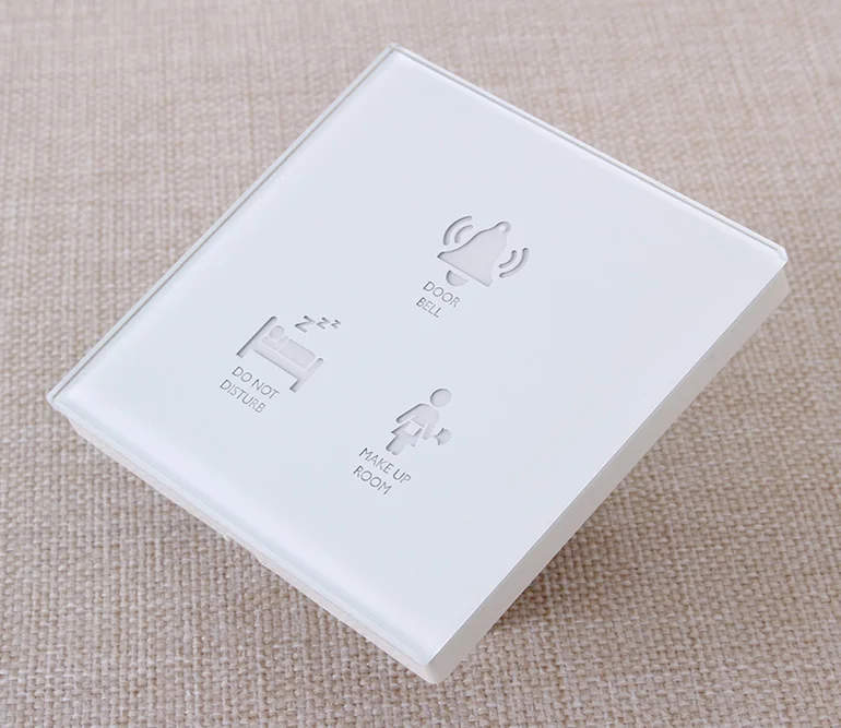 Hot selling doorbell touch panel/ hotel door chime,doorbell with LED indication