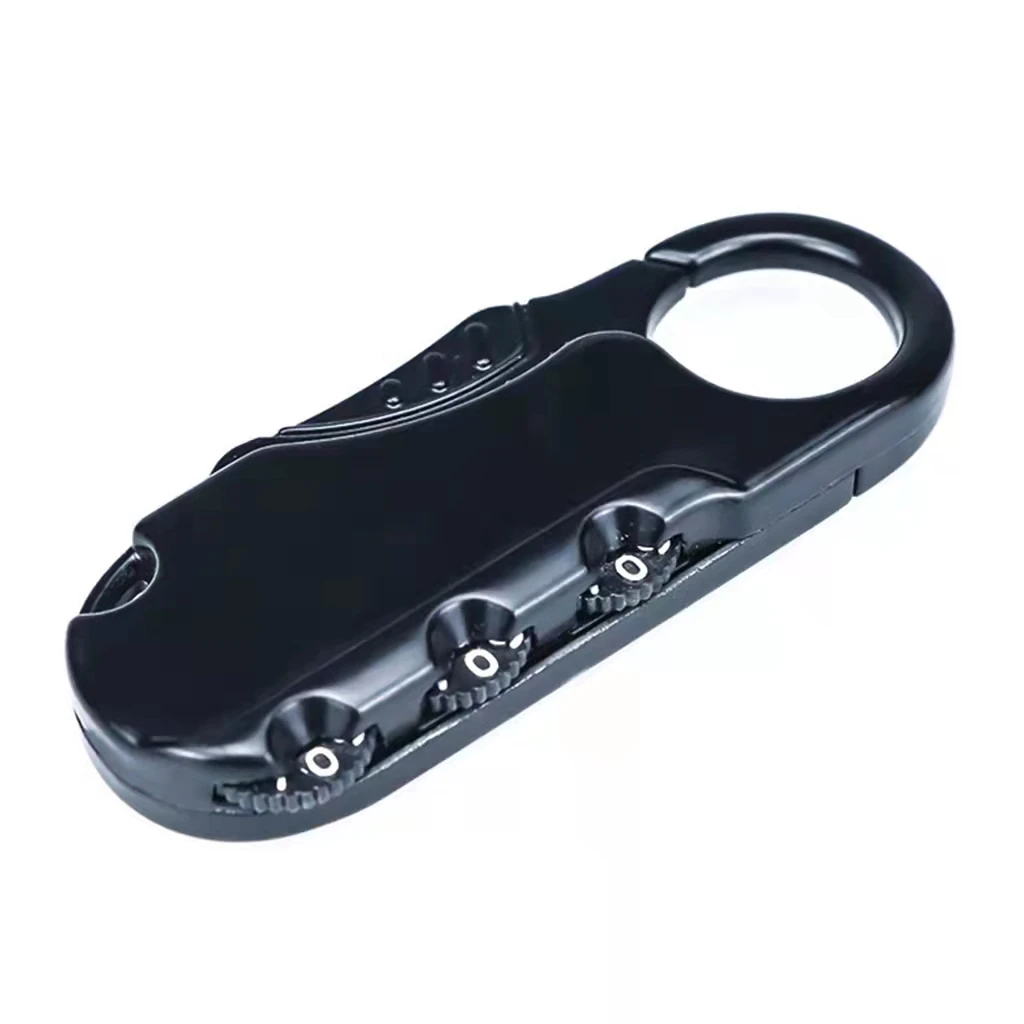 Hot sale Mini Anti-theft Helmet 3 Digit Password Bicycle Lock Portable Bike Cable Lock For Motorcycles Cycling