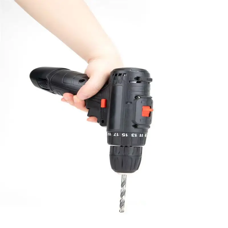 21V Lithium Battery Power Drill Cordless Charging Electric Hand Drill Machine