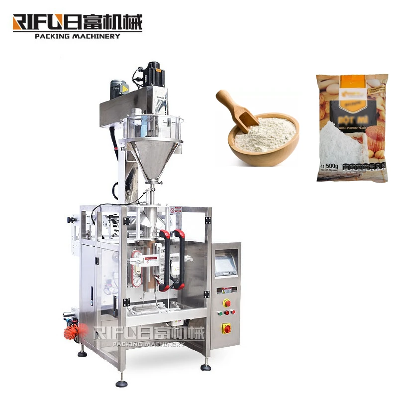 Multi-function small packet pouch flour pepper powder vertical packing machine