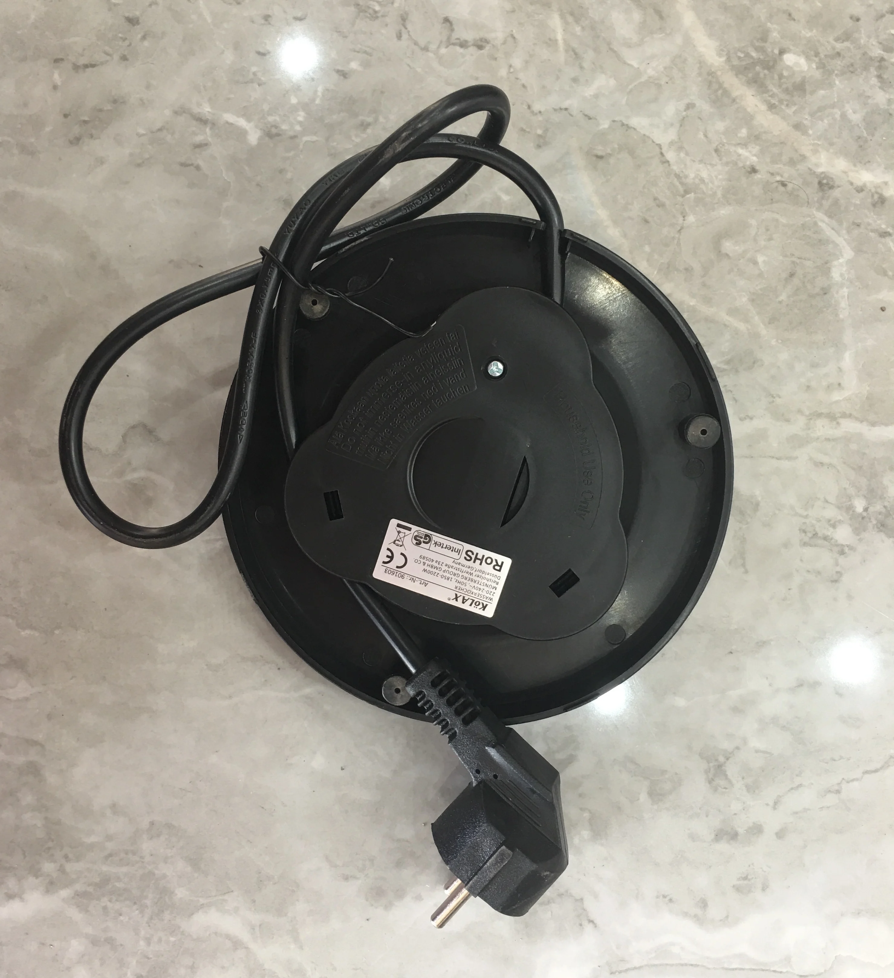 Home appliance glass kettle electric for tea and coffee 1.7L fast boiling cordless auto shut off & boil dry protection kettle