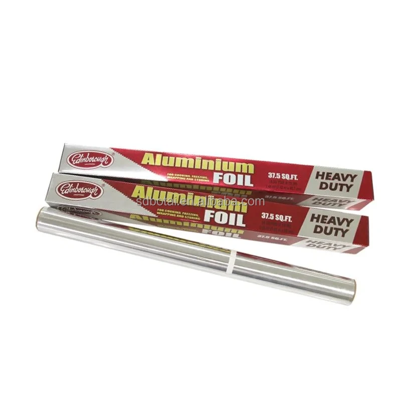 Chinese Factory Embossed 35 20 Micron 3003 Aluminum Foil Production Line For BBQ Competitive Price For Food