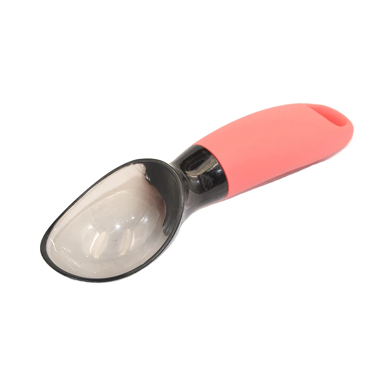 Пищевой Прозрачный инструмент для изготовления мороженого, пластиковая ложка для мороженого