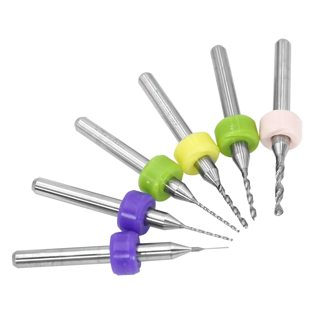 Micro twist drill bit 0.1 -3.175mm high speed steel is used for drilling and engraving electric tools of printed circuit boards