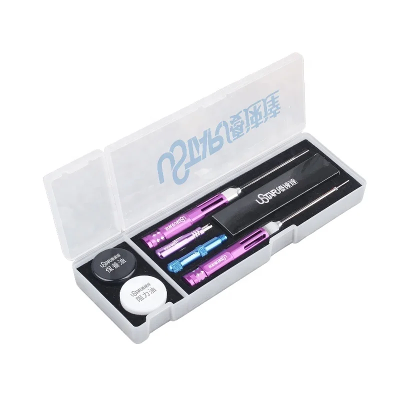 Toy model tool ustarUA90094 general airbrush deep care kit, airbrush cleaning and maintenance tool wholesale