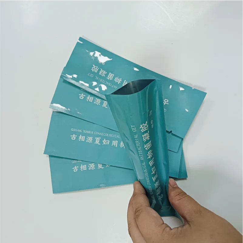 High quality  colorful printing Custom Full Print 3 Side Seal  Self Seal Food Grade Plastic Paper laser film Packing Bag