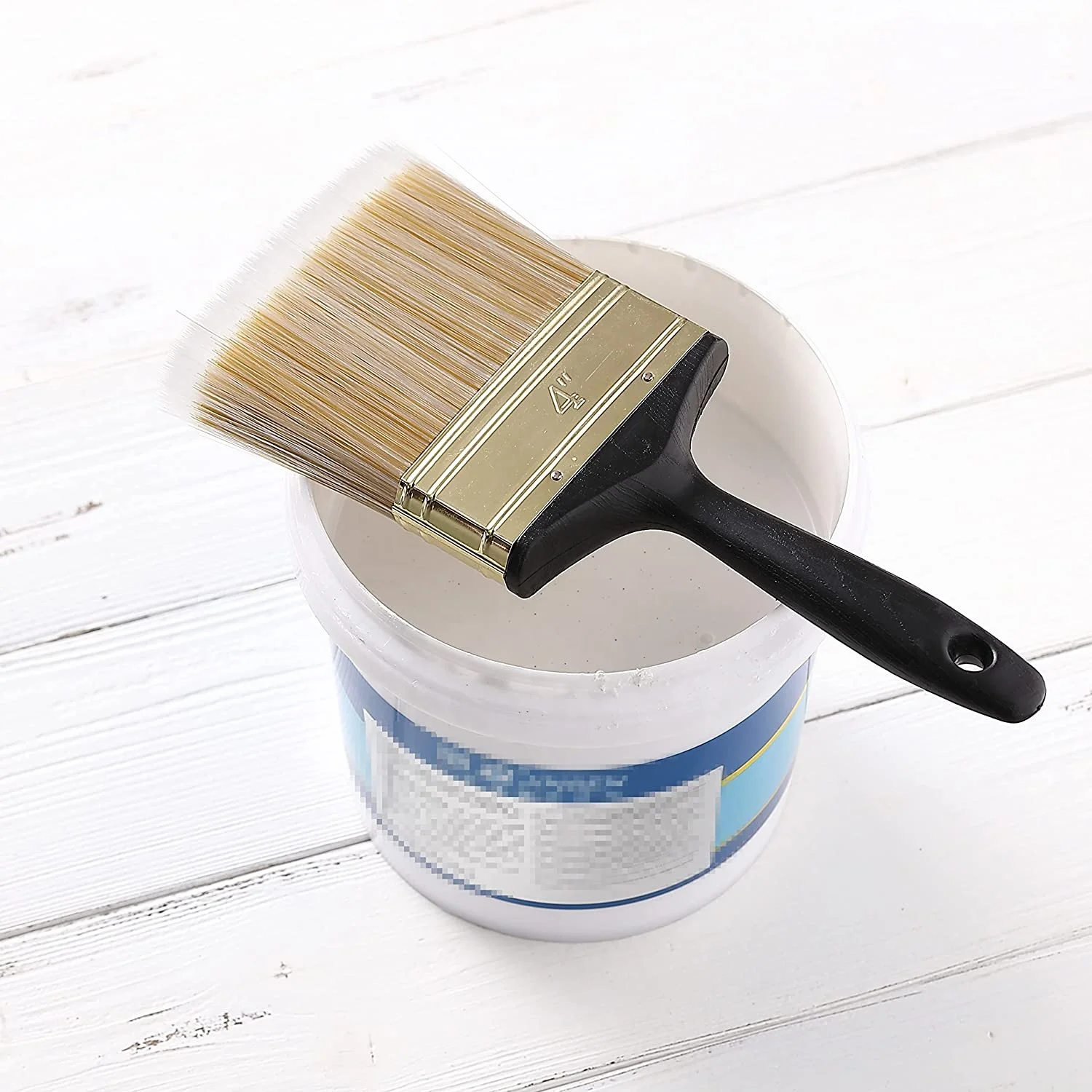 Wholesale Synthetic Fibers Wall Paint Brush Set Paint Brush 5 Pack