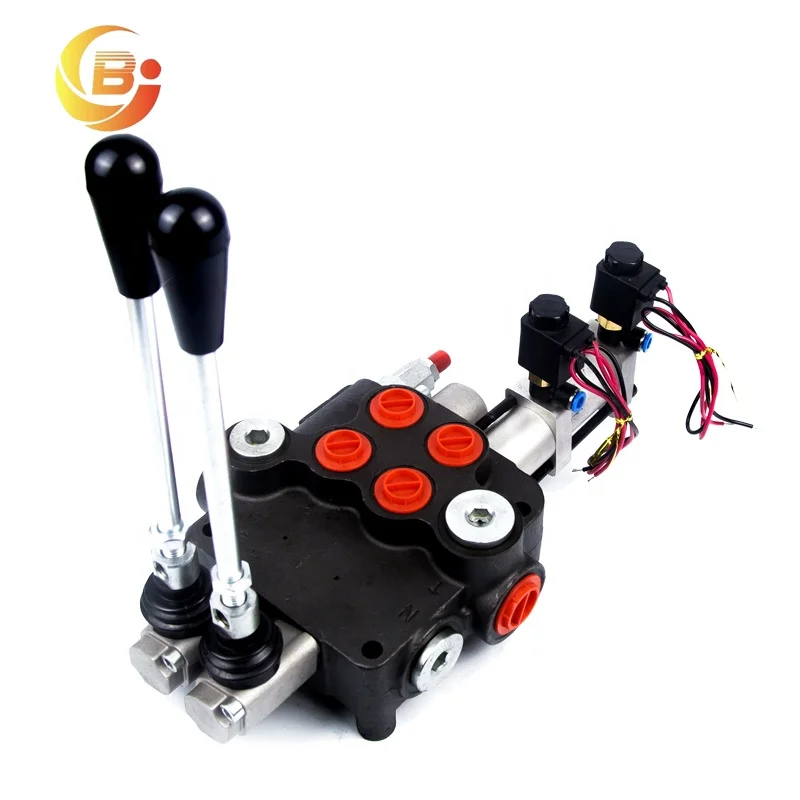 Junbao 80LPM P80 Electric Hydraulic Control Valve with Wireless Control
