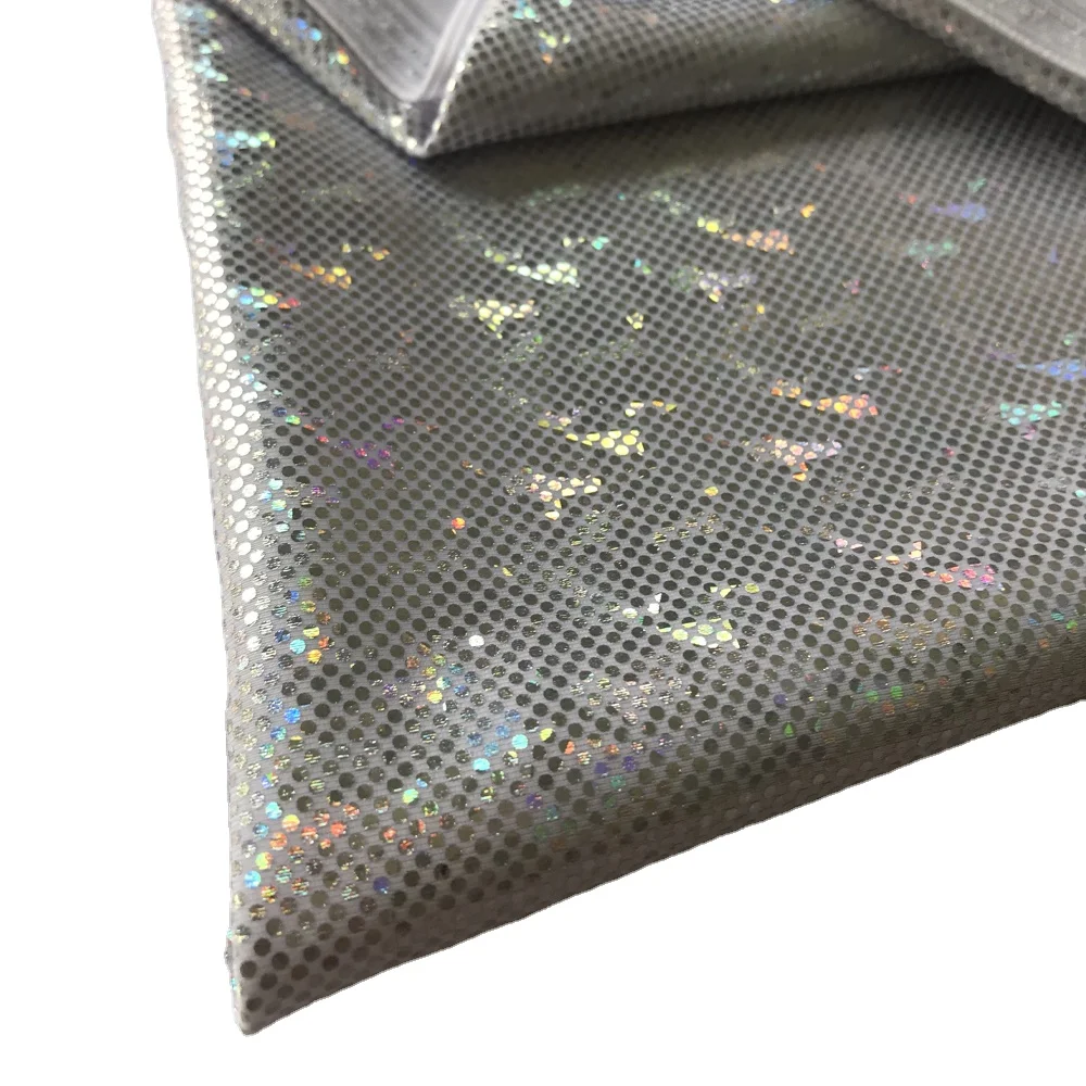 
Fashion foil polyester spandex stretch fabric for swimwear 