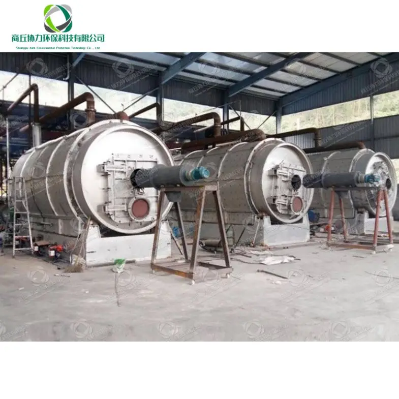 Municipality Waste/MSW Continuous Pyrolysis Plant 10 Tons Semi Automatic