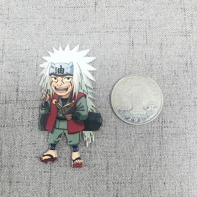 10 дизайн аниме Uzumaki Uchiha Sasuke Itachi Akatsuki акриловая магнитная наклейка на холодильник