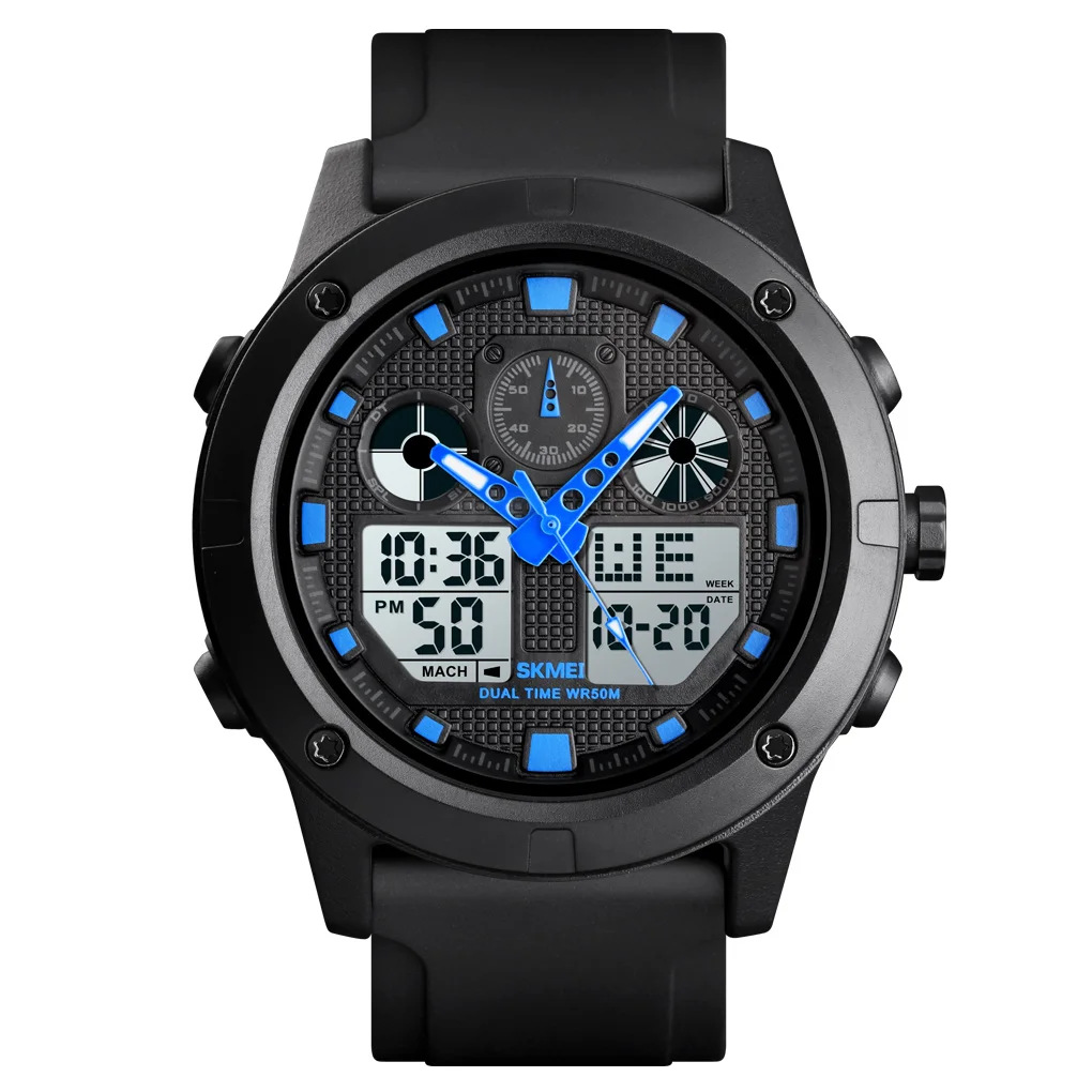 Skmei 1514 saat erkek dual time new products men sport digital watch
