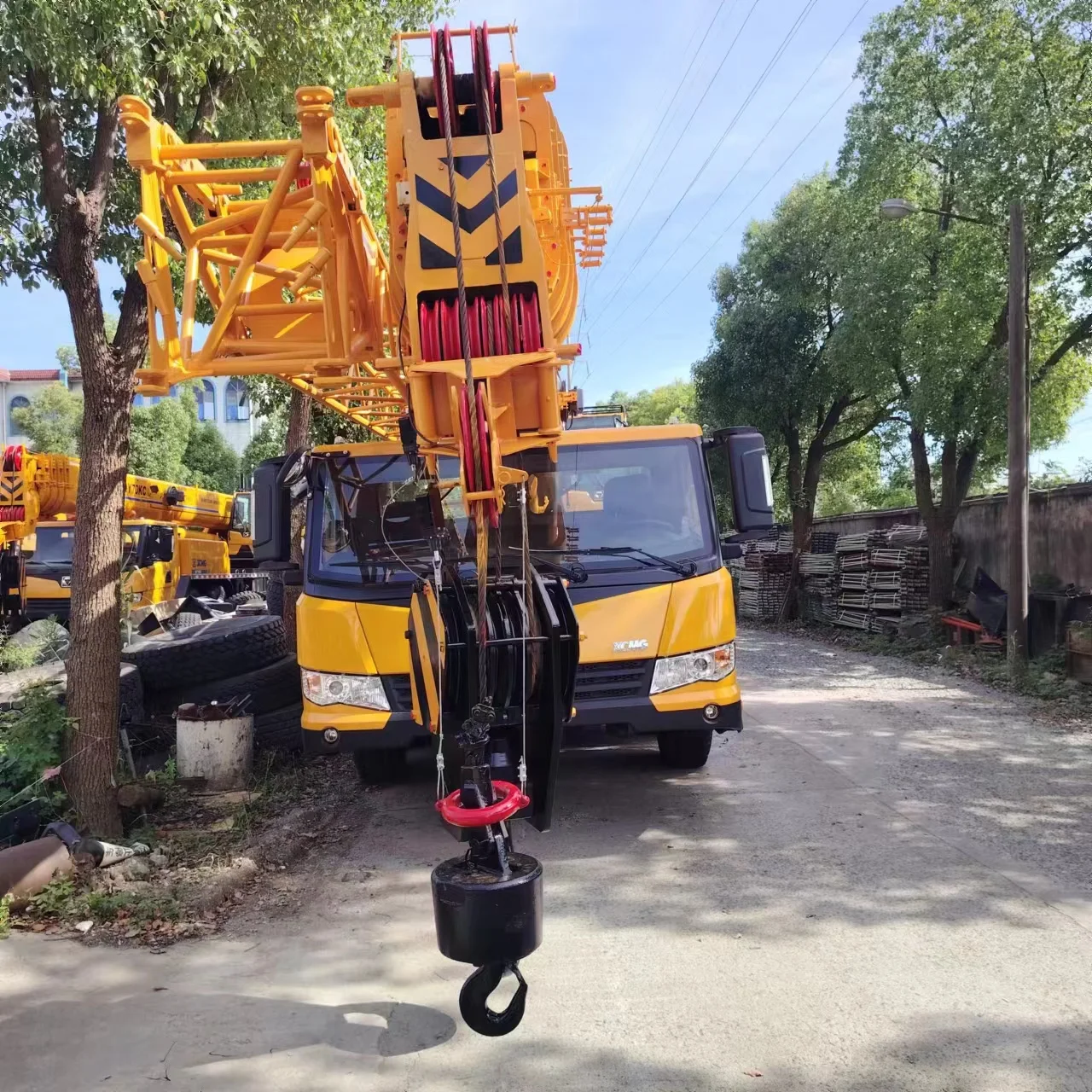 Used crane manufactured in 2020 QY55KC 55 tons crane original engine used truck crane spot goods good quality and low price