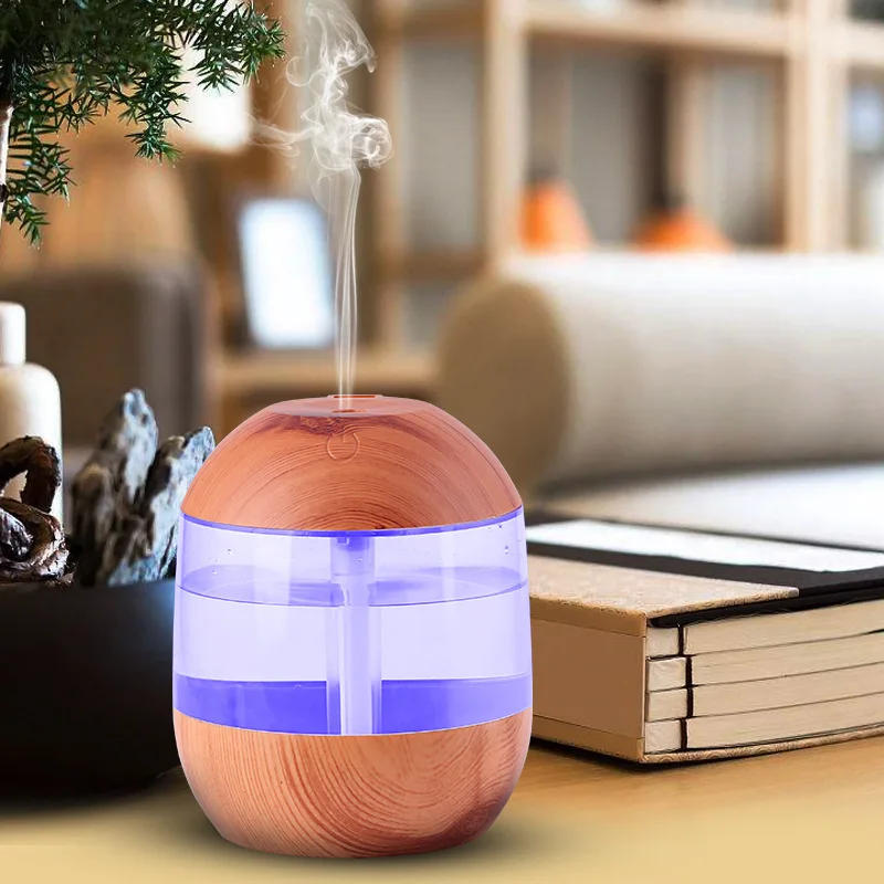 Очиститель воздуха и увлажнитель воздуха от производителя, миниатюрный Автомобильный увлажнитель воздуха, диффузор, ультразвуковой увлажнитель воздуха с зернистой текстурой