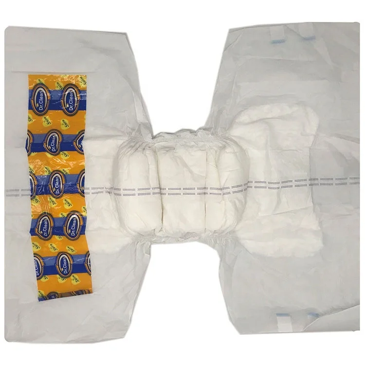 Custom Logo New Design Plastic Like Disposable Adult Baby Diapers Print Adult Pads for Nurse