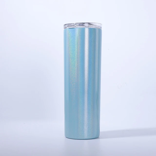 
Wholesale Glitter Stainless Steel Double Wall Insulated Tumbler With Lid 