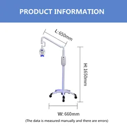 Teeth Whitening Bleaching Machine ,Teeth Whitening Machine Dental Laser Teeth,Dental Teeth Whitening Machine 3 Color Led Lamp