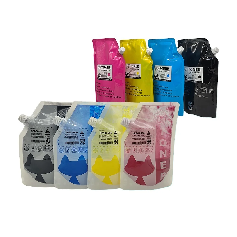 Green Mitsubishi Universal Laser Toner Powder Refill Toner Powder Manufacturing Machines Bulk Tti Japan 1kg Black Life for Canon