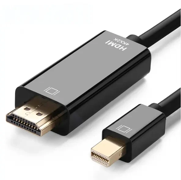4K DisplayPort to HDMI-compatible Video Audio Cable DP Display Port to HD Adapter for Computer Laptop to TV Projector Monitor