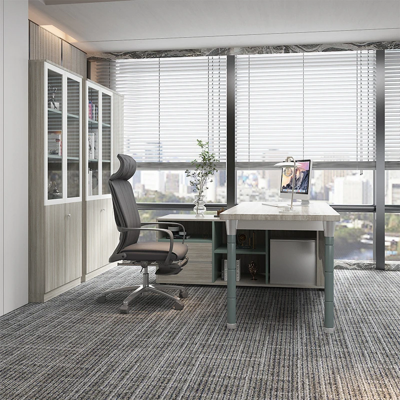 Executive Office Desk Office Furniture Modern design L Shape Melamine Manager Table