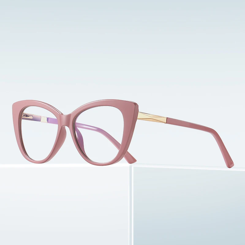 South American fashion optical frame women cat eye blue light block glasses computer glasses anti blue light