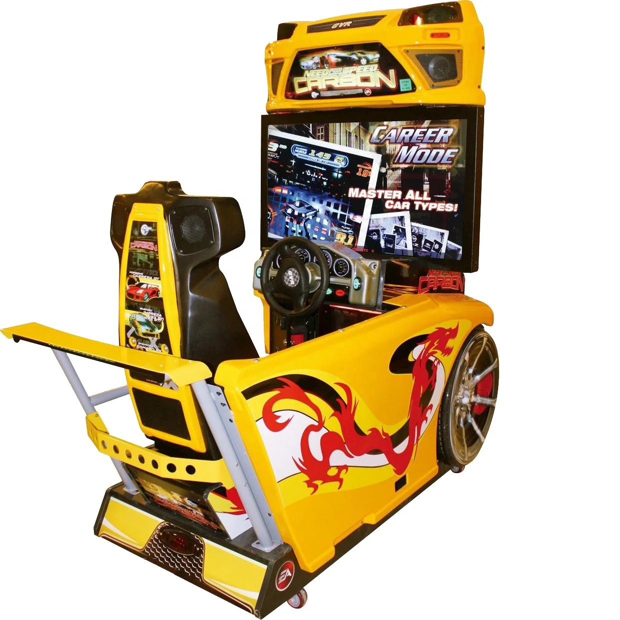 Dinibao 42 inch LCD Need For Speed simulator racing car game machine for arcades game center