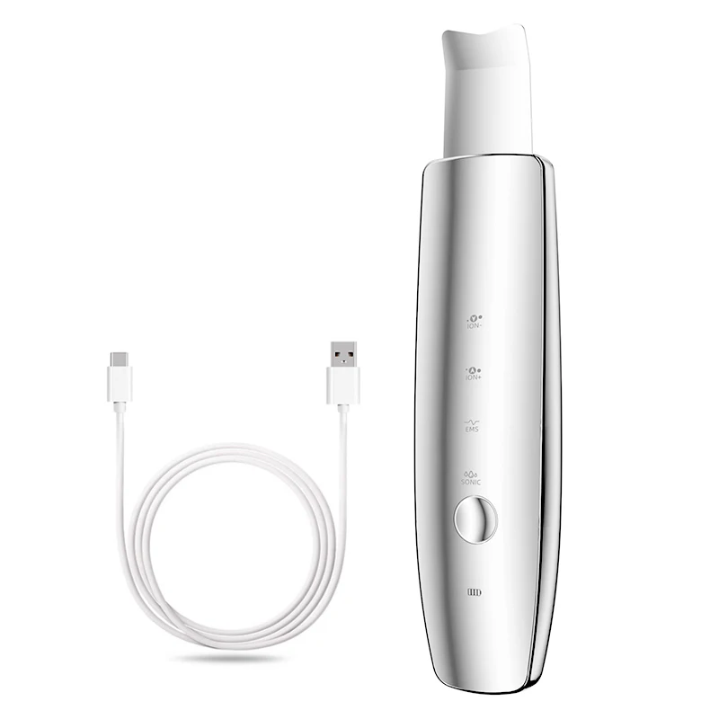 Wholesale Portable Micro Current Ultrasonic Cleansing Blackheads and Whiteheads Skin Care Scraper