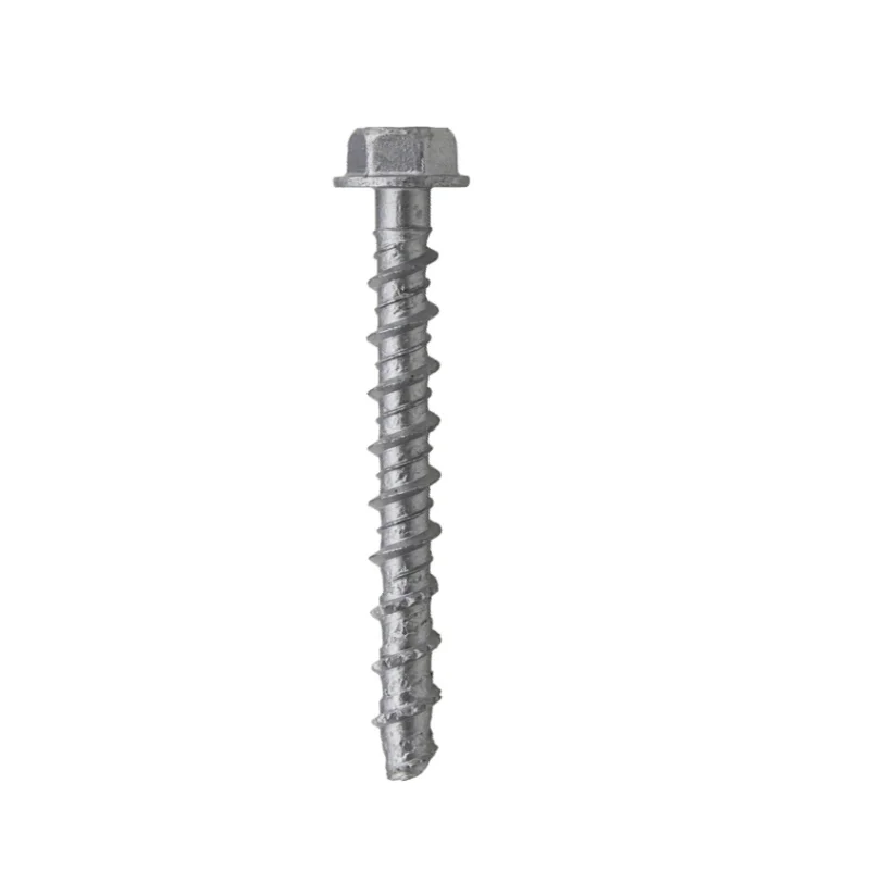 Wholesale Price Carbon Steel Galvanized Masonry Screw Bolt Bolts Concrete Screw Anchor Masonry Anchor Cement Anchor
