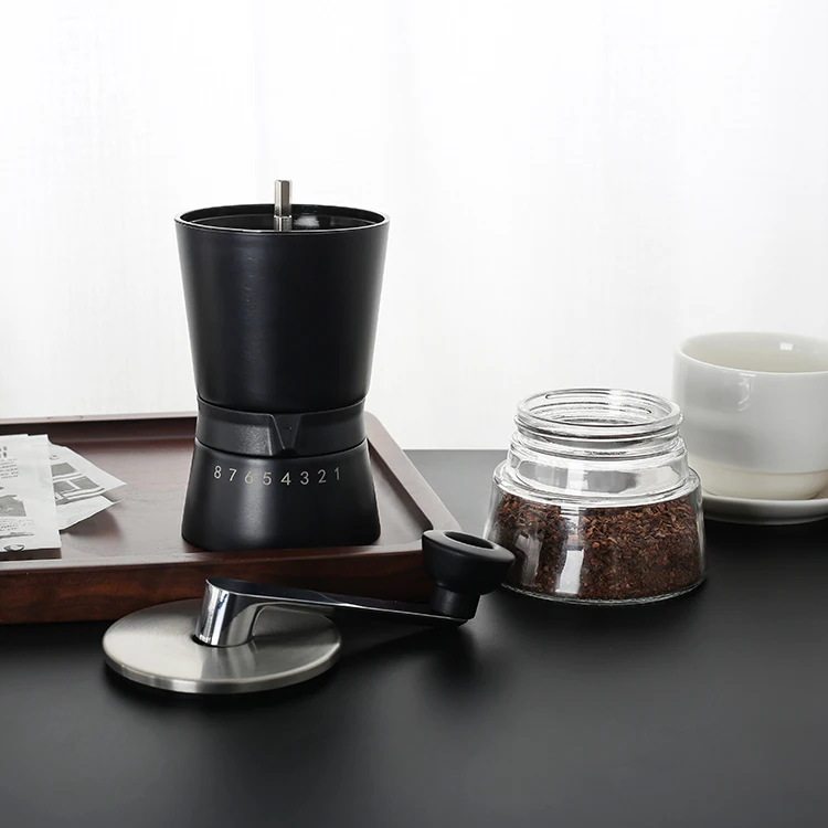 New arrival manual coffee mill grinder with ceramic burrs coffee mill grinder manual adjustable manual coffee bean grinder