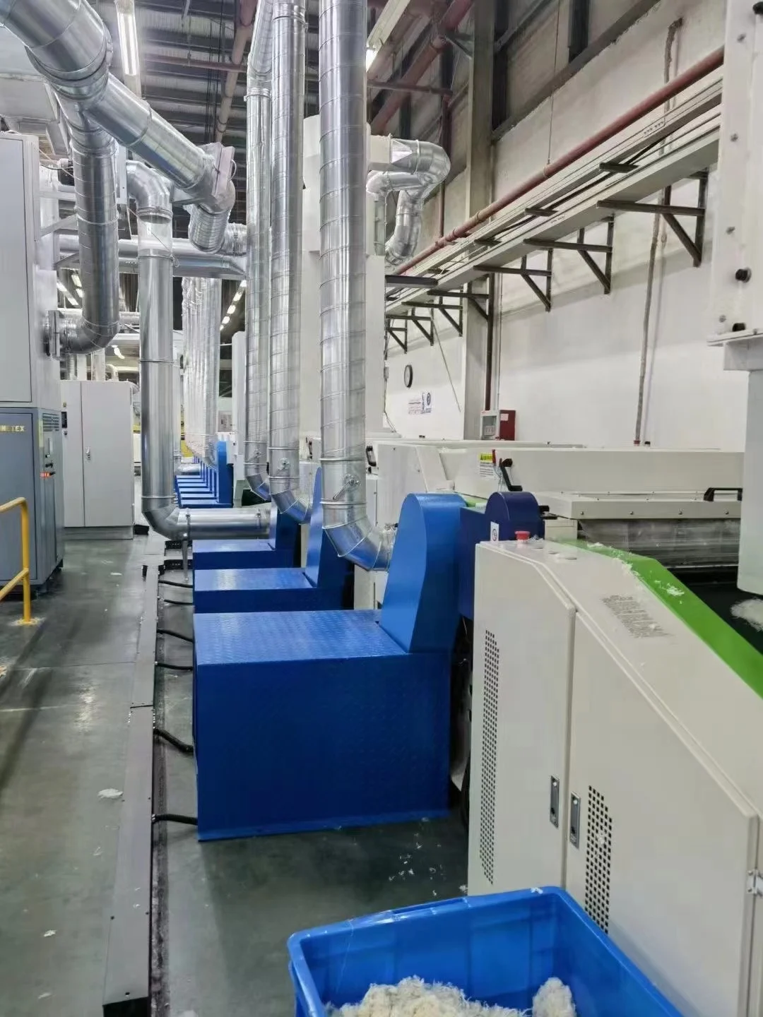 full automatic polyester and cotton fabric opening and recycling machine for spinning factory
