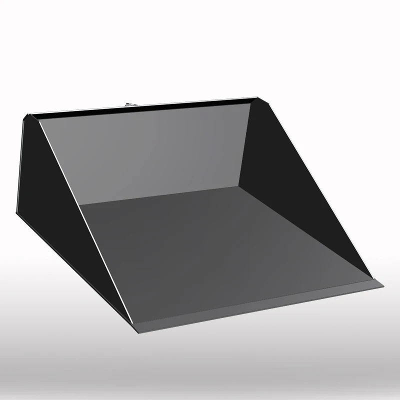 Well known China factory forklift attachment steel hinged fork hinged bucket for sale