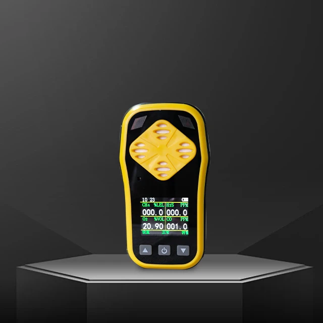 Jucheng h2s co o2 03 personal security alarm combustible multi-ozone gas detector