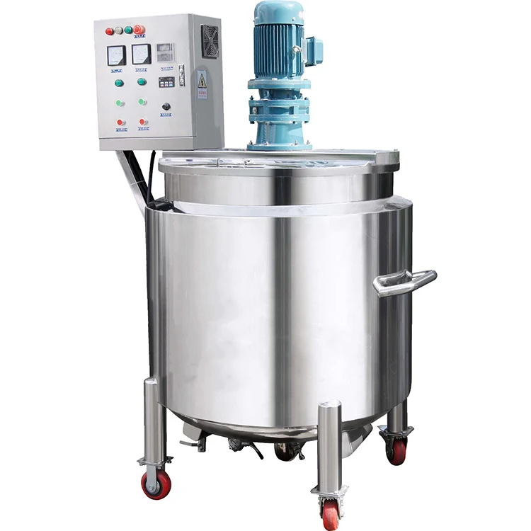 High Quality Industrial 500L Stainless Steel Mixing Tank Mixing Equipment Mixer Agitator Liquid Chemical Mixer