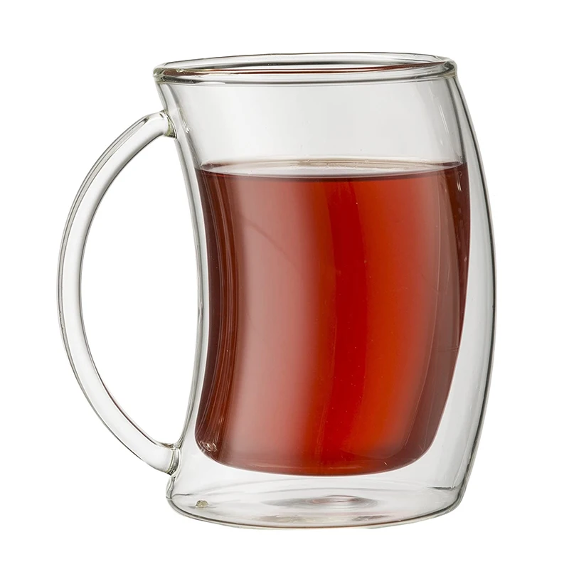 Most Popular 10oz Sublimation Pint Glass Unique Glass Coffee Mug Rustless for Juice