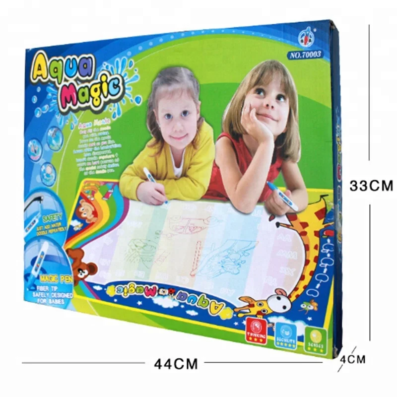 2019 new painting toy child kid magic doodle water drawing mat,drawing mat for kids,aqua drawing mat
