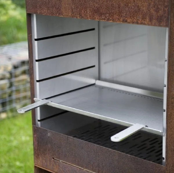 Wood Burning Corten Steel Outdoor Fireplace/Fire Pit