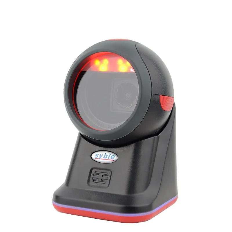 XB-8608H Syble Fast & Accurate Medical Desktop Barcode Scanner 2D Omnidirectional Barcode Scanner