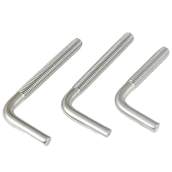 M 6 M 8 M 10 Stainless Steel 304 Square U L J Shape Bolt With Hex Nut And Base Plate Stainless Steel Bolts Manufacture