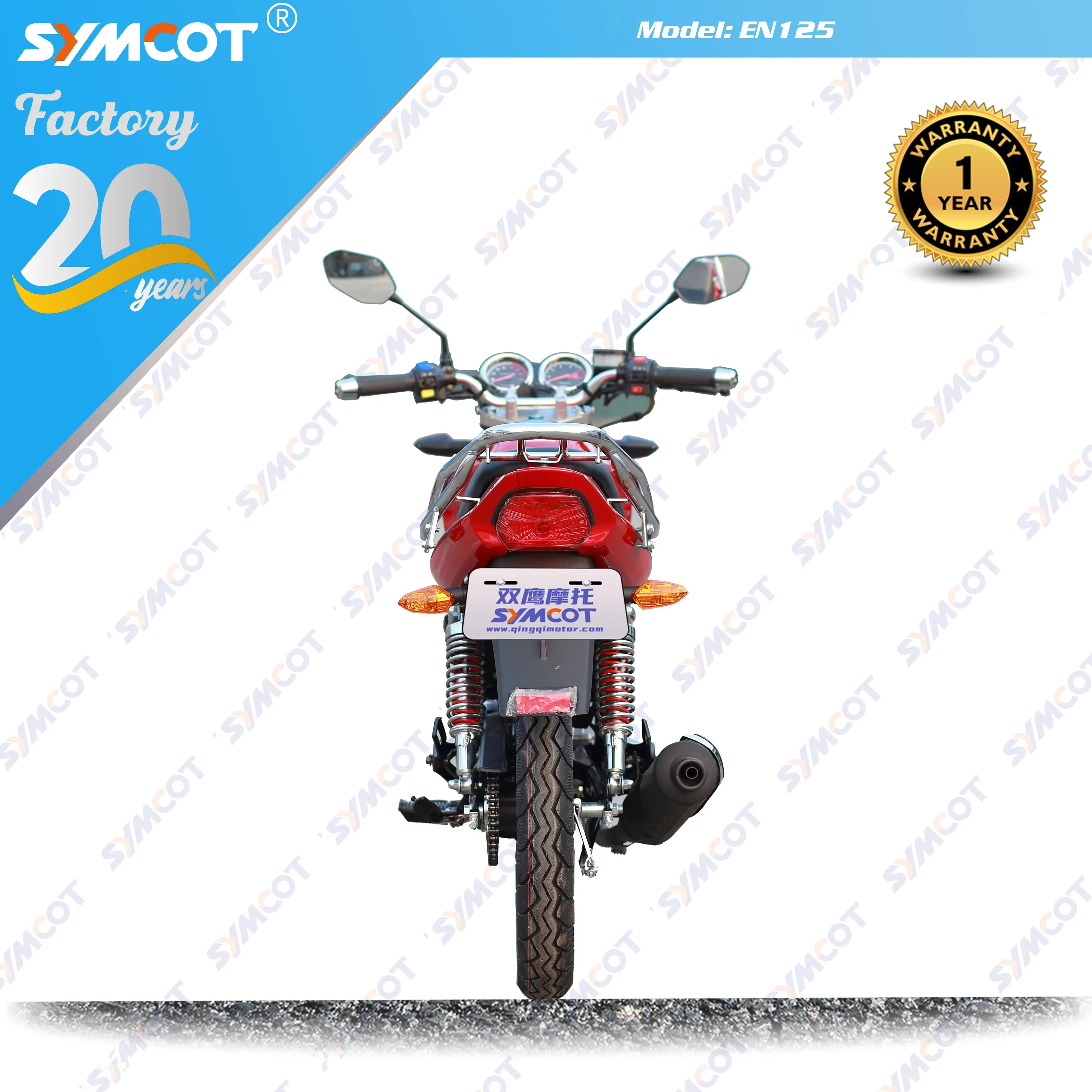 Classic street motorcycle EN125 with ghsuzukiline original engine with timing chain