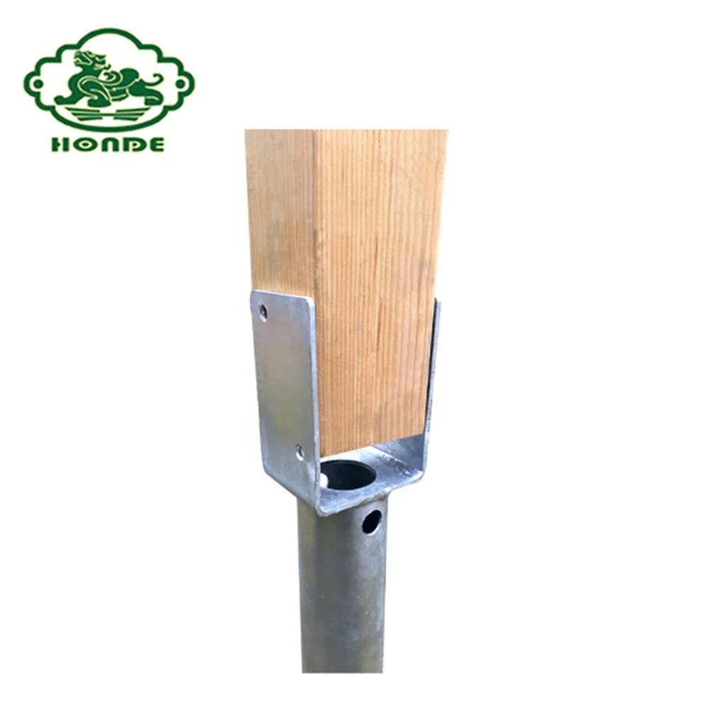 Galvanized Q235 Ground Anchors Screw Piles With U Shaped Flange