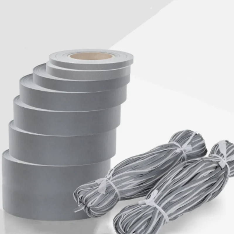 Factory wholesale reflective tape for clothing reflective piping High Light reflective fabric